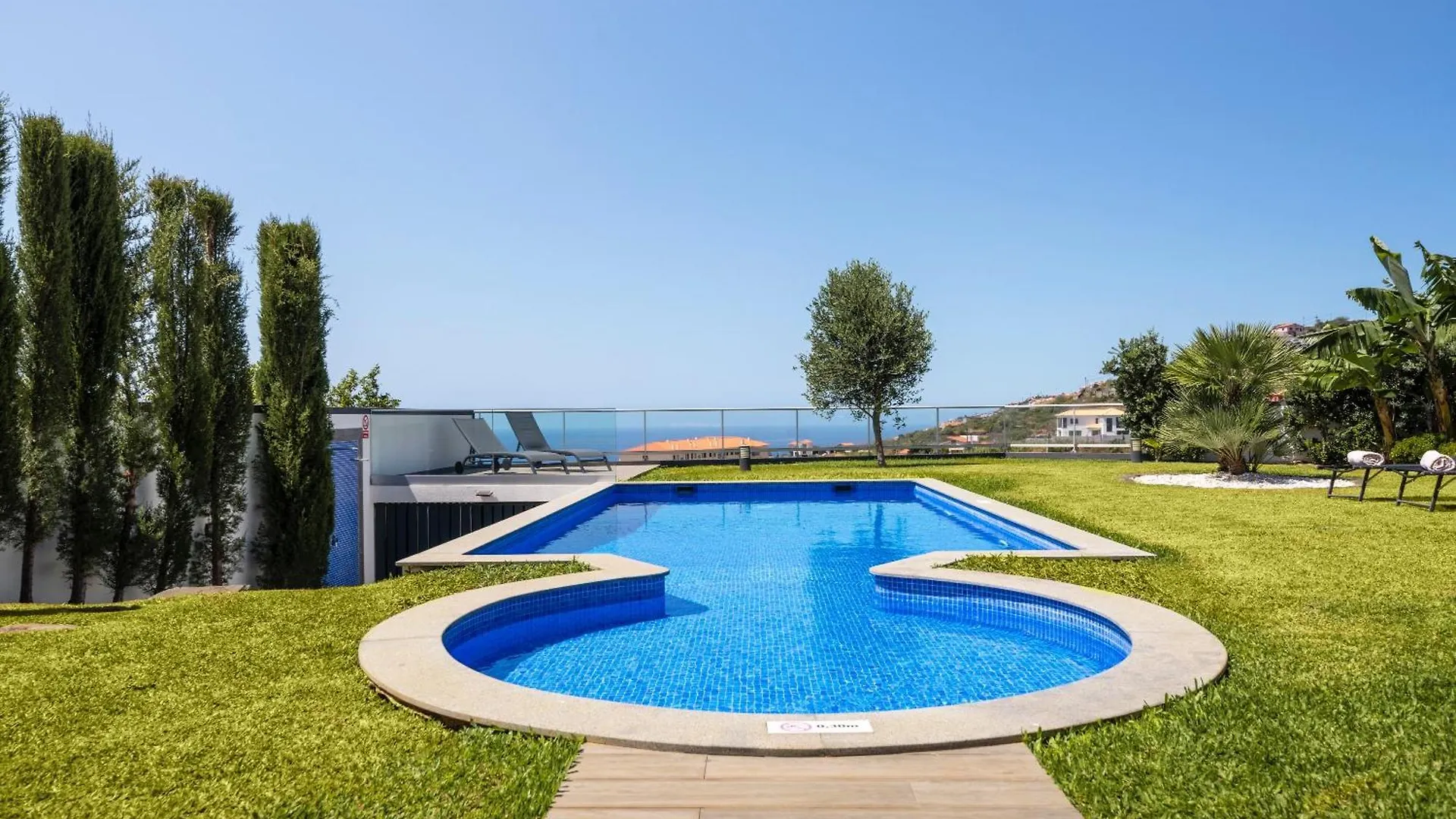 Modern Villa Pool Garden Seaview Ocean Sunset Canico